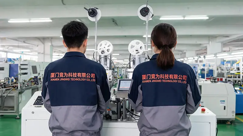 厦门景微科技通过新型自动端子压接机提升生产效率