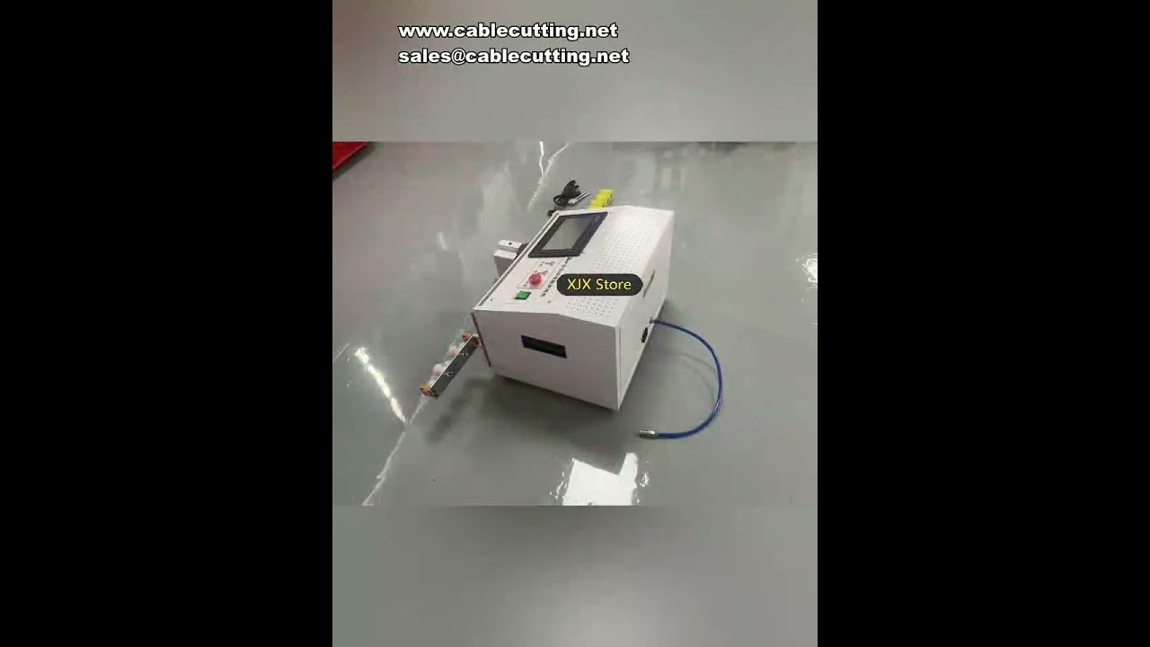 0.3-10mm² 자동 와이어 스트리핑 절단기 | 550W 터치스크린 케이블 커터