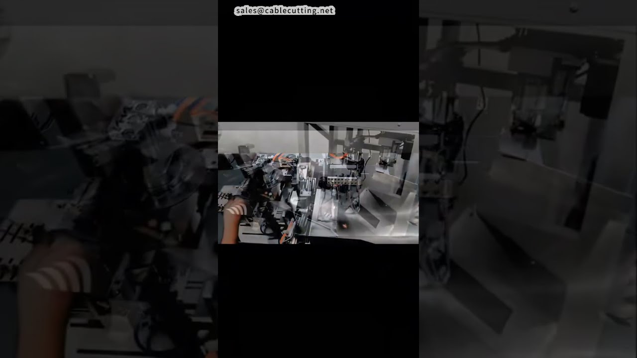 다양한 자동 와이어 권선 및 결속기 쇼케이스 #공장 #기계 #CNC