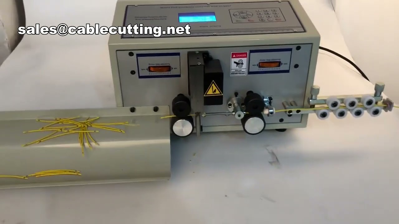 전선 피복 벗기는 기계 | 자동 케이블 스트리퍼 2.5SQ, 와이어 필링 장비