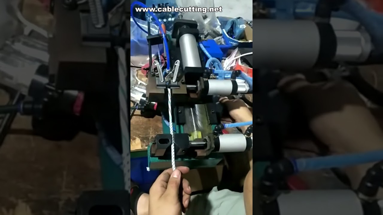 고무 피복 탈피기 | 전선 가공 장비 | 케이블 재활용 기계