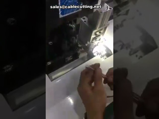 케이블 스트리핑 압착기, 와이어 압착기, 와이어 피복 벗김 및 터미널 프레스 기계