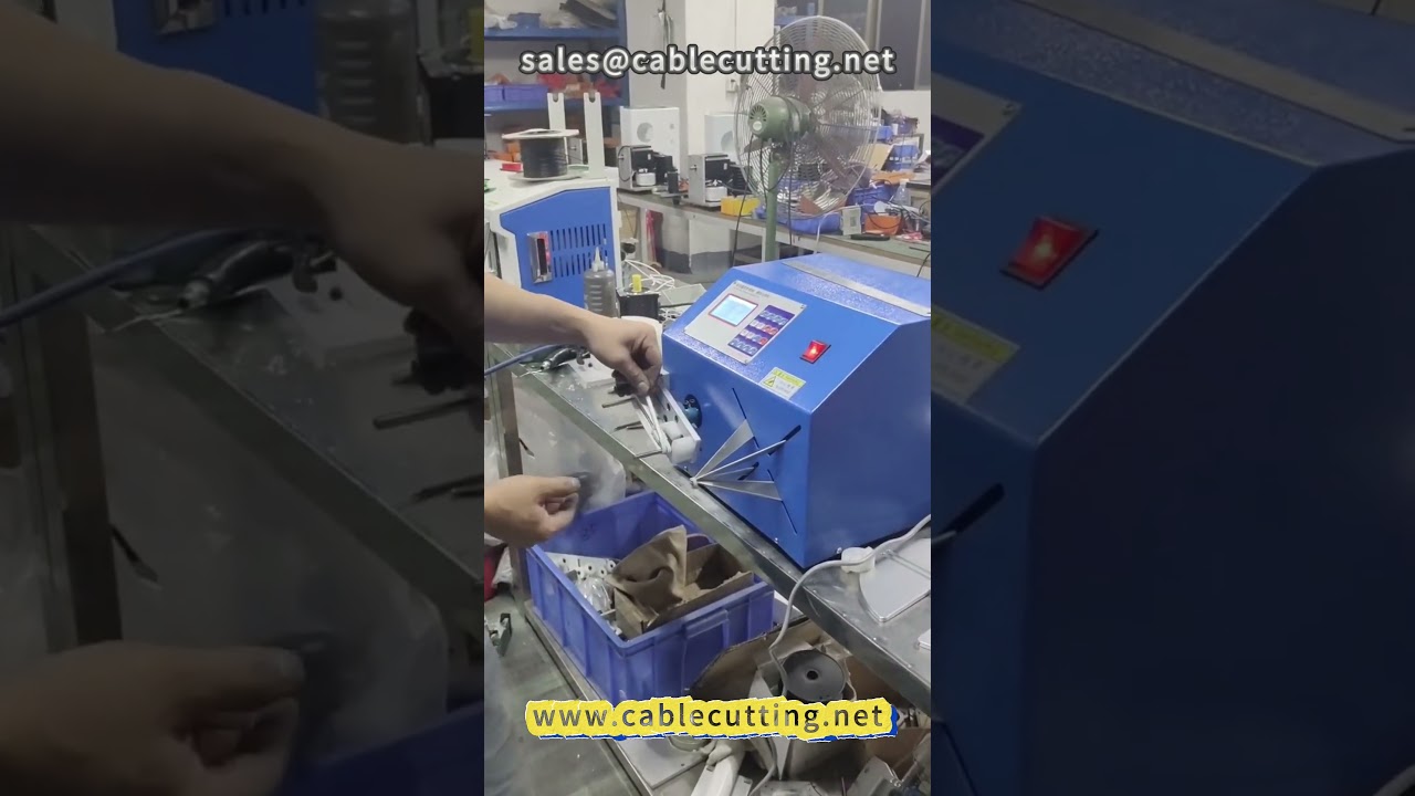 Wire Winding Expansion Machine for Data Cables with Silicone Ring Ties