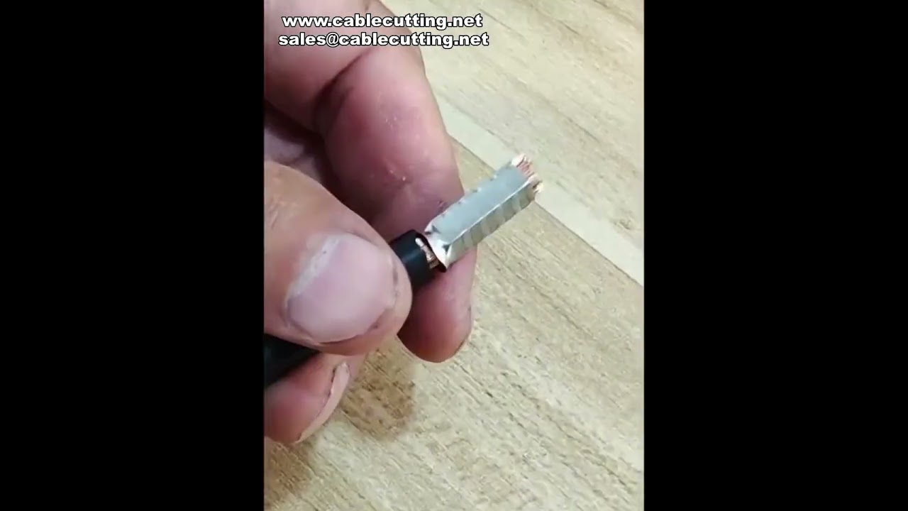 VE 튜브 터미널 압착기 | 정밀 사각 압착 0.5~50 sq mm