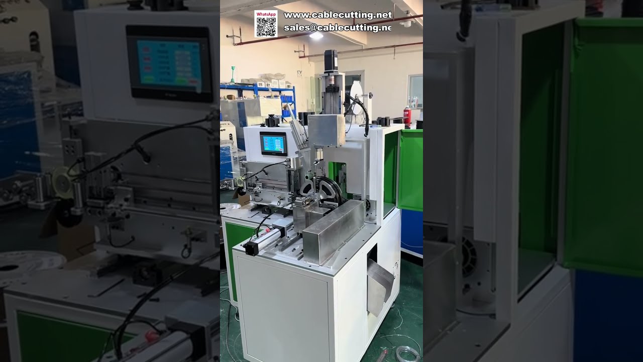 완전 자동 미터 계수, 와이어 절단, 권선 및 결속기