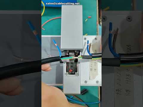 Ultrasonic Wire Harness Welding Machine for 3x 2.5mm2 + 1x Tinned Copper Wire