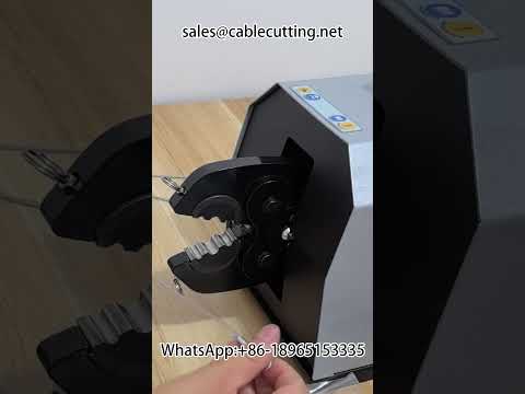 공압 터미널 압착기 | 9톤 출력, 300sqft 압착 능력