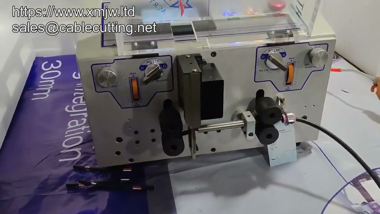 Automatic Wire Stripping and Cutting Machine for Scrap Copper Cable and Computer Wire