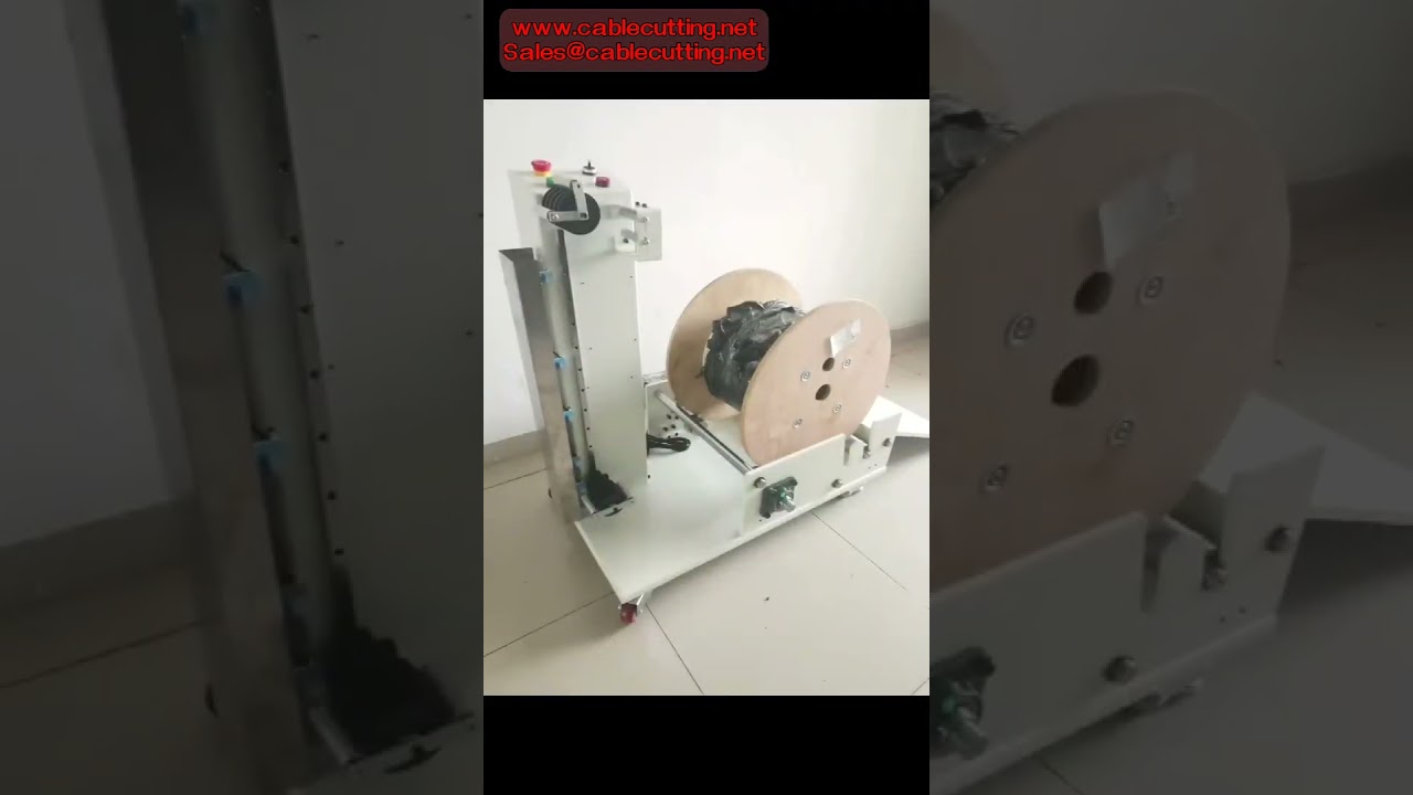 100KG 자동 케이블 드럼 공급기 | 와이어 피더 머신