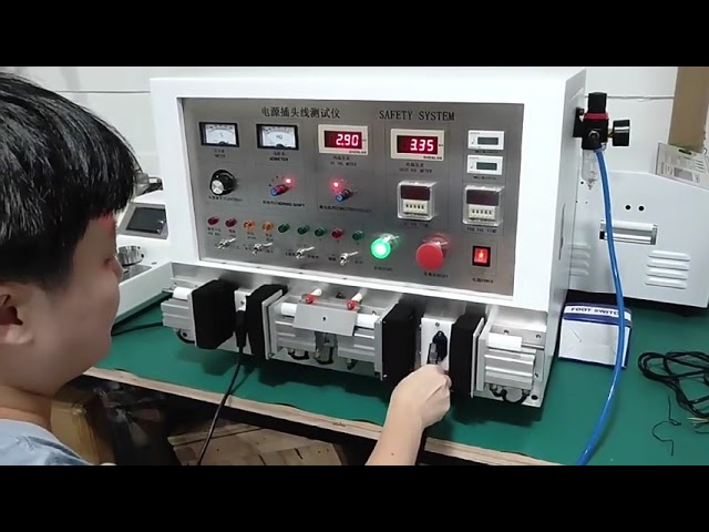 Electrical Safety Compliance Tester with Auto Scanning & Automatic Point Finding