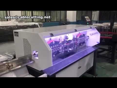 Heavy-Duty Truck Brake Pipe Cutting and Stripping Machine for Factory Automation