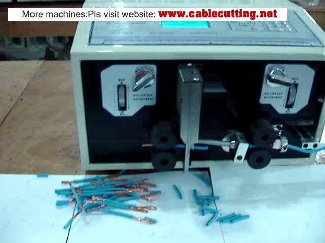 Wire Stripping and Cutting Machine WPM-09-D for 8 Square Multiconductor