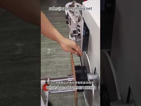 Automatic Meter Counting, Row Cutting, Winding, and Tying Machine