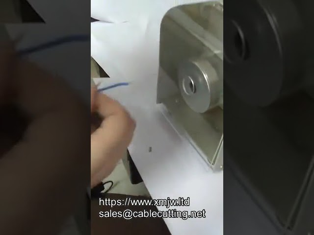 최대 20mm 피복 벗김 길이의 전선 피복 벗김 및 꼬임 기계