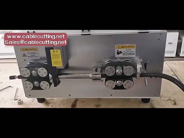 순수 전동 대형 케이블 절단기, 70mm² 중부하 전선 피복 벗기기 기계