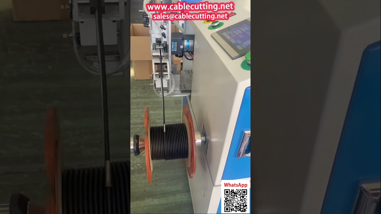 Automatic Coiling Machine with Counter for Paper-Plastic Coreless Wire