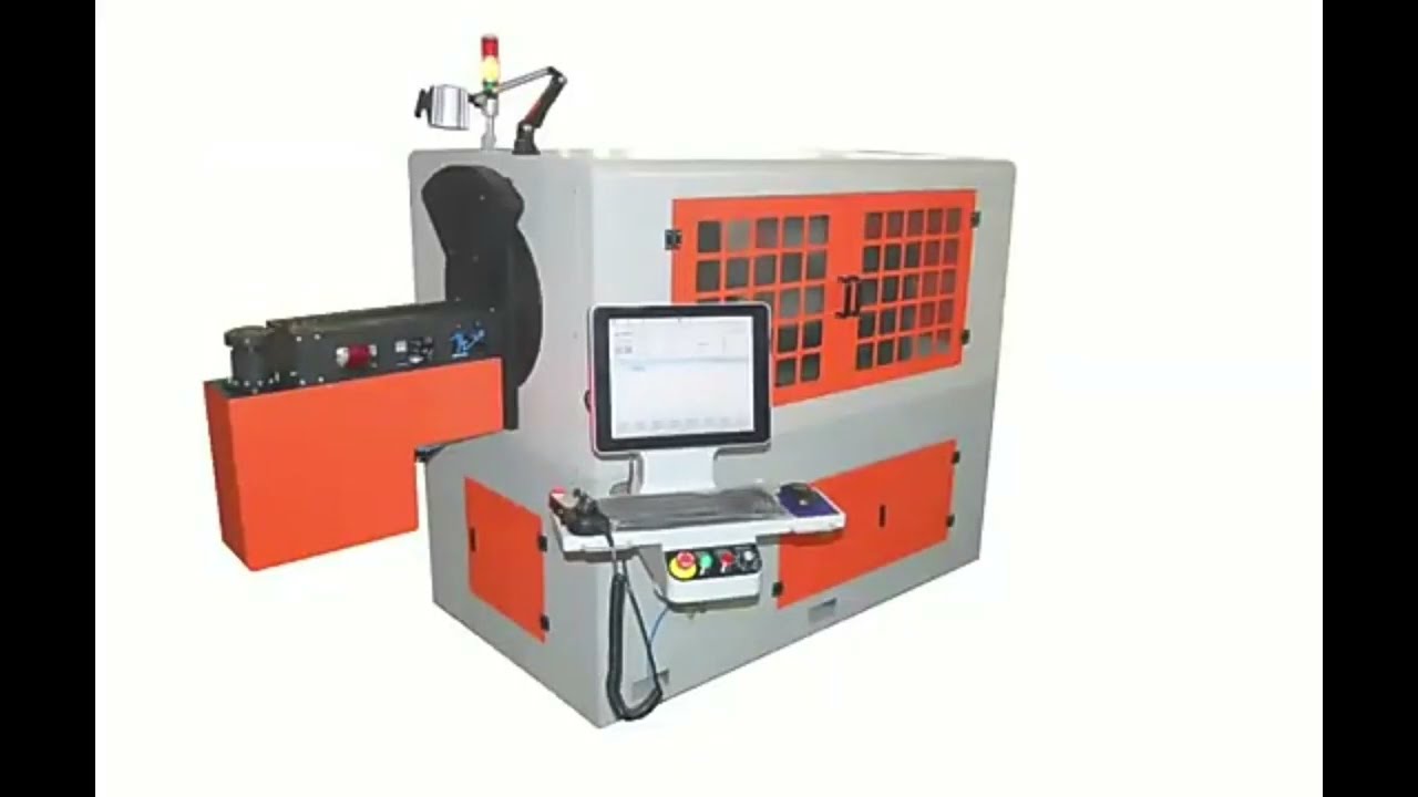 2D/3D CNC 와이어 벤딩 머신 | 자동차 시트 철제 와이어 부품 제조기