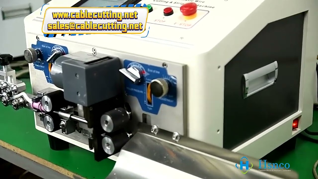 Multi-Conductor Cable Cut and Strip Machine for Inner Wire and Outer Jacket Sheathed Wire