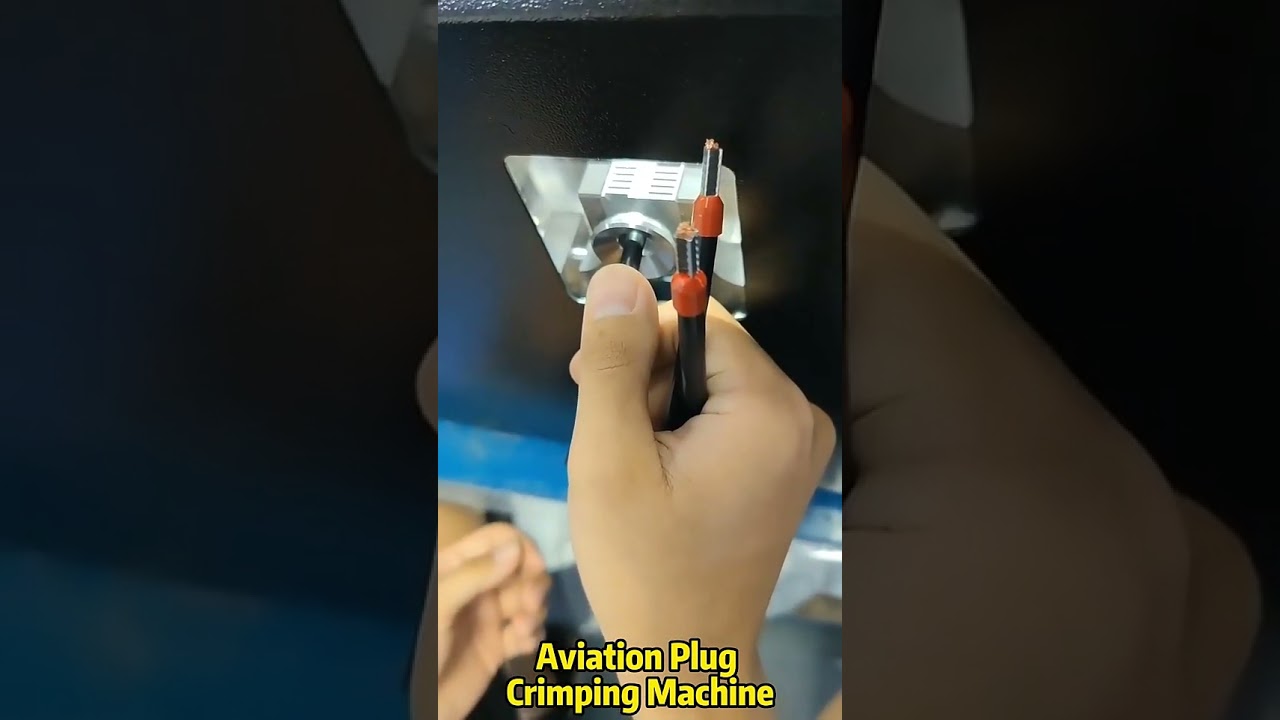 Circular Connector Coaxial Terminal Machine for Aerospace Aircraft Satellite Missile Applications