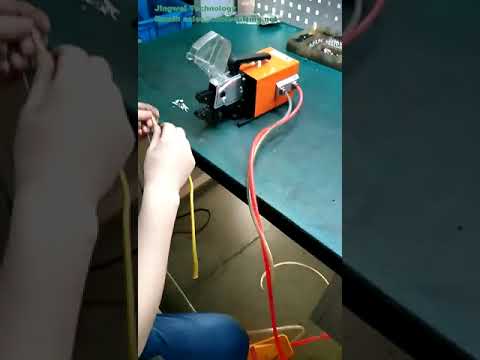 소형 터미널 압착기 AM-10 | 정밀 자동 와이어 하네스 가공