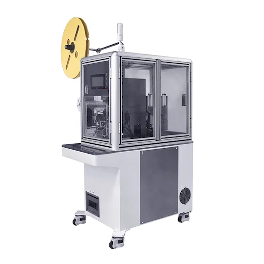 반자동 와이어 탈피 씰 압착기 WPM-5030 - 반자동 압착기