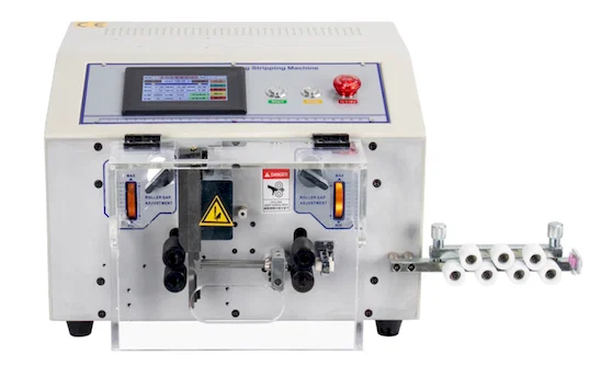 터치스크린 자동 케이블 탈피기 WPM-SDBS - 와이어 절단 및 탈피기