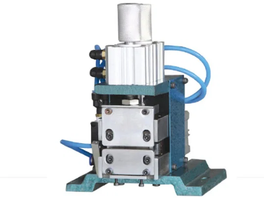 수직 와이어 탈피기 WPM-3F - 반자동 와이어 브러시 머신